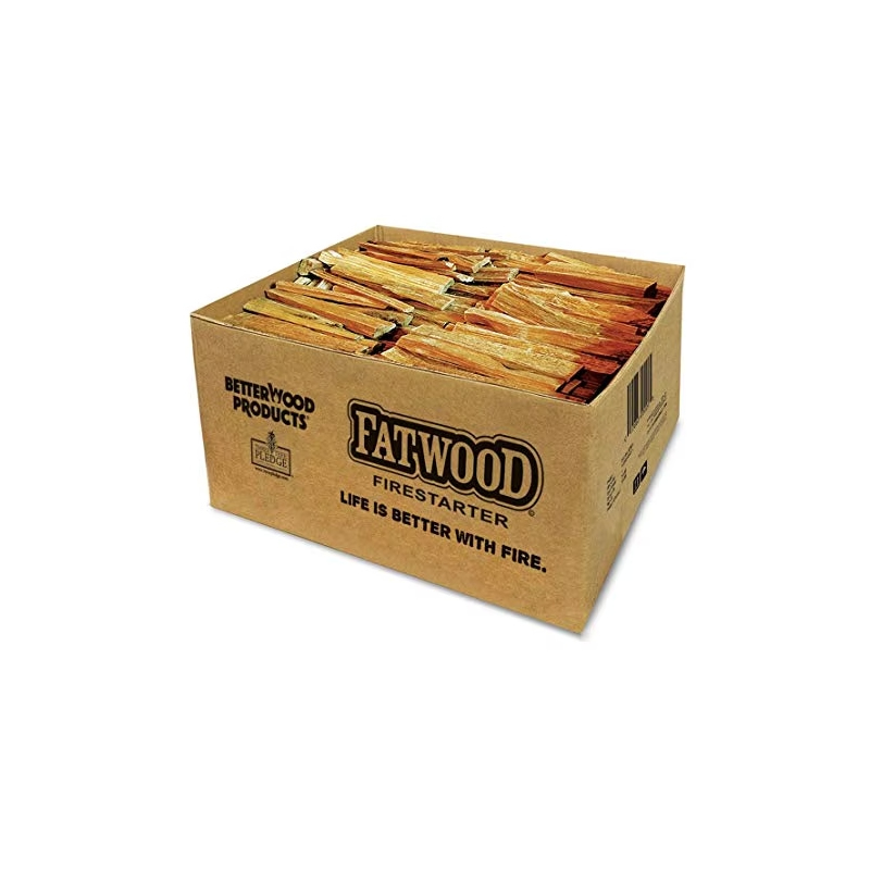 better wood products fatwood pine fire logs wood fire starter, 35 pounds (2) better wood products fatwood pine fire logs wood fire starter, 35 pounds (2)