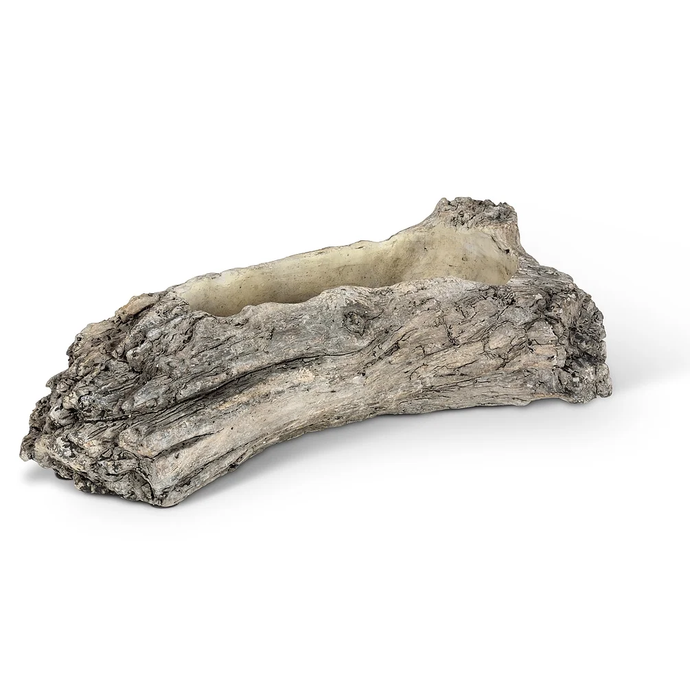 set of 6 medium slim log planter set of 6 medium slim log planter