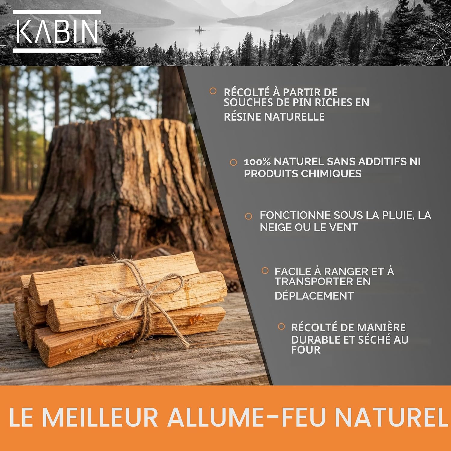 kabin premium fatwood fire starter – 4.5 kg – all natural firewood sticks for wood burning stoves (3) kabin premium fatwood fire starter – 4.5 kg – all natural firewood sticks for wood burning stoves (3)