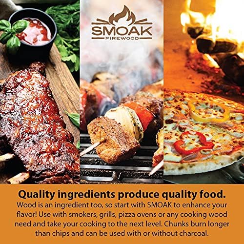 smoak firewood usda certified cooking wood chunks (competition grade) (4) smoak firewood usda certified cooking wood chunks (competition grade) (4)