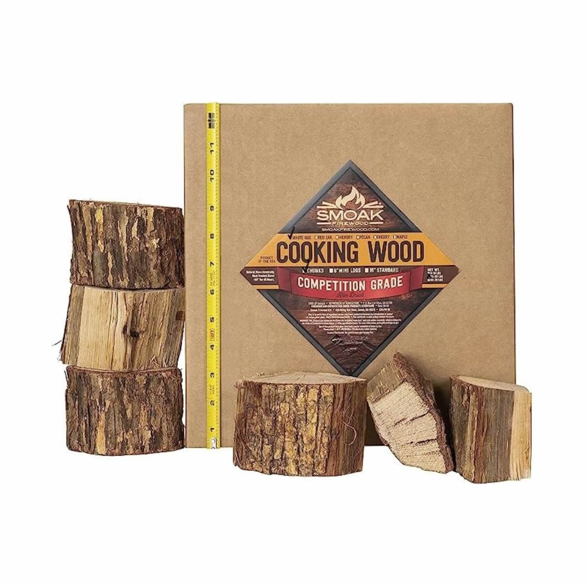 smoak firewood usda certified cooking wood chunks (competition grade) (5) smoak firewood usda certified cooking wood chunks (competition grade) (5)