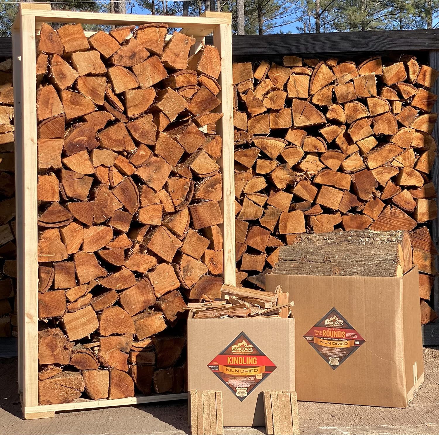 smoak firewood usda certified, kiln dried, premium quality oak firewood (2) smoak firewood usda certified, kiln dried, premium quality oak firewood (2)